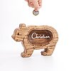 Bear piggy bank for kids