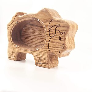 customised piggy bank