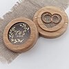 ring box wooden for wedding decor ceremony