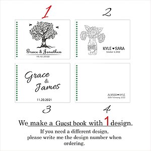 Alternative view of Personalized  photo album (guest book)