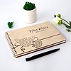 Rustic wedding guest book
