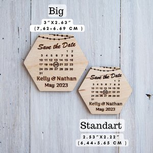 Calendar wedding save the date