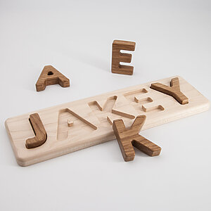 gifts for two year olds name puzzle