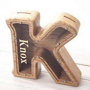 wooden piggy bank best toys for 2 year olds