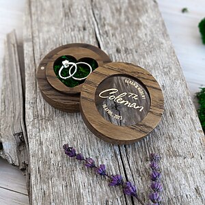 Engagement ring box custom 1st anniversary gifts for her