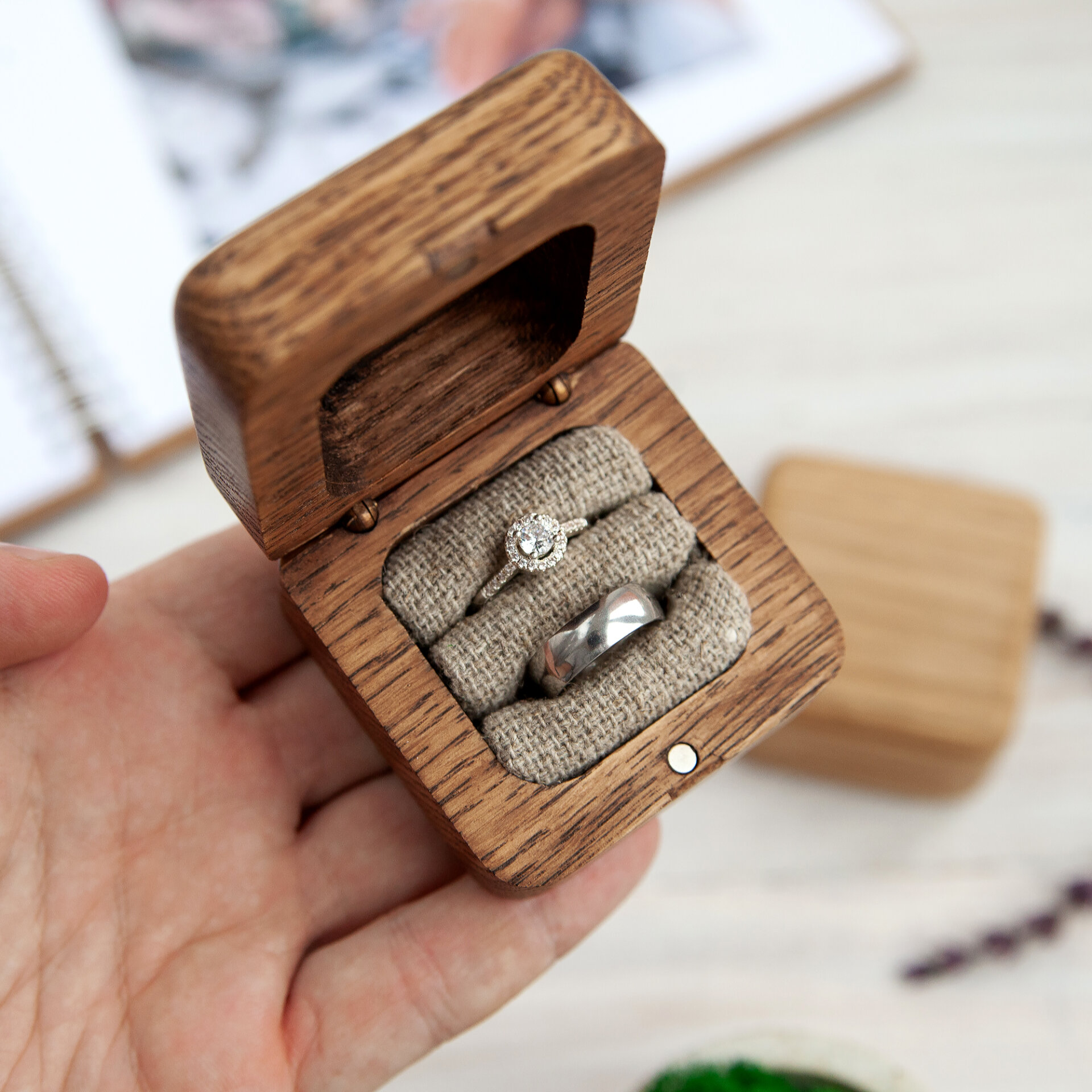 Ring Holder,ring Case, 100 Slot Ring Box Storage Organizer Jewelry Ring  Display | Fruugo BH