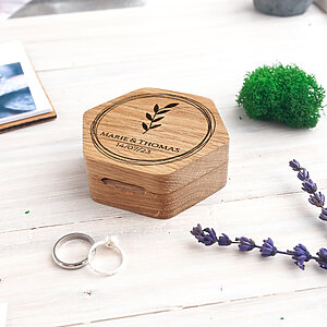 wedding ring box for ceremony