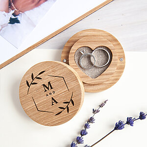 Custom ring pillow | engagement ring holder